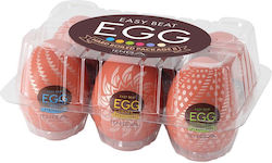 Tenga - Hard Boiled Masturbator Egg Pack 6 Units