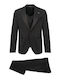 Suit with vest Manuel Ritz Black Abito C-gilet 3630arw3328-240000-99
