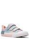 Clarks - Foxing Brill Kid Pastel Textile Kids Sneakers
