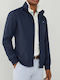 Winter Jacket Windproof Blue