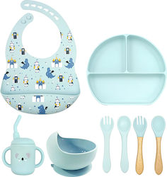 Knights Komplettes Silikon Lunch Set 8tlg., Que...