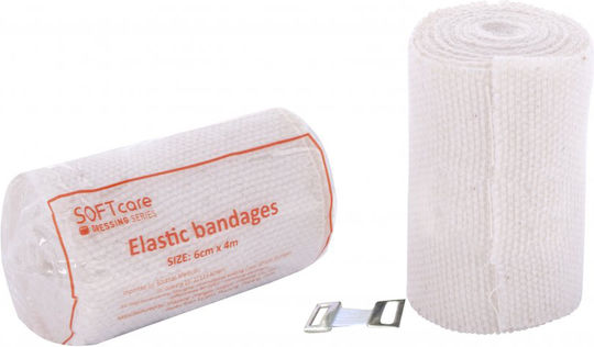 Еластичен бинт Soft Care 6см X 4м (1 брой)
