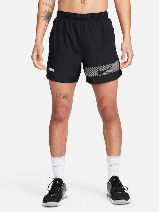 Nike Challenger Sports Men's Shorts Dri-Fit Black
