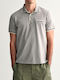 Gant Blouse Short Sleeve 2-col Tipping Ss Pique Polo 3g2013042-93 Lightgray