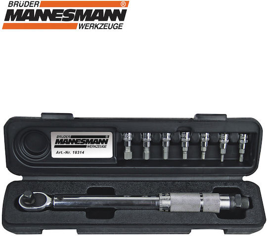 Mannesmann Torque Wrench 1/4" 5-25 Nm