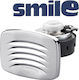 Εντοιχισμένη Ηλεκτρομαγνητική Κόρνα Smile χρωμίου 12v 5a