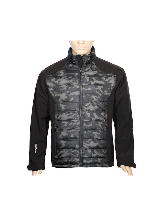 Fageo Jachetă De Lucru Softshell Cu Căptușeală Polar Kaki