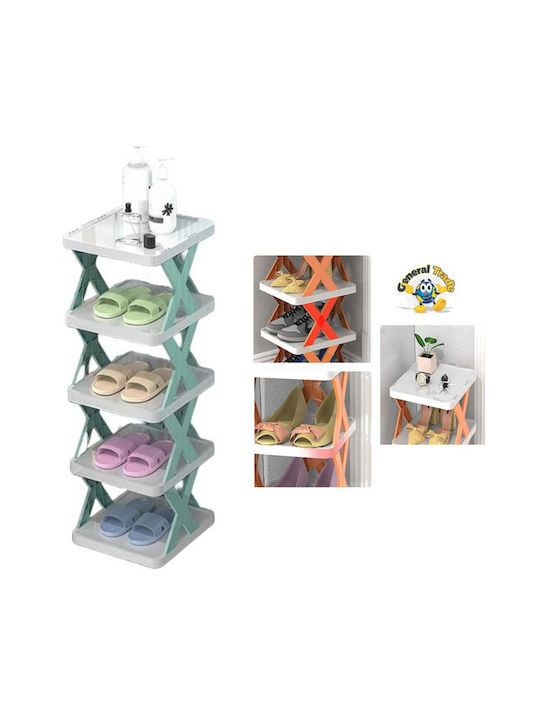 Shoe Box Plastic Multicoloured 5 Positions 24x26x81.5cm General Trade 14845464 - Generaltrade