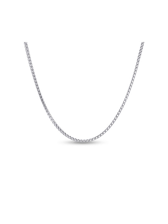 Necklace from Silver with Zircon