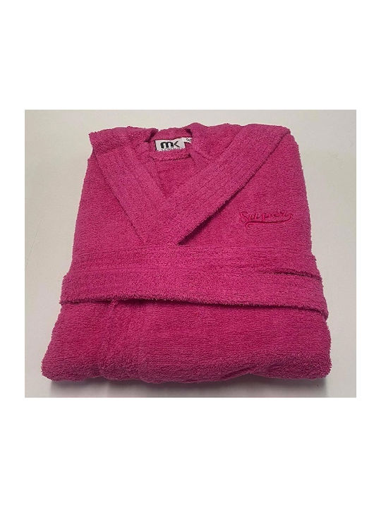 Children's bathrobe No10-12 Fuchsia Hatzitex
