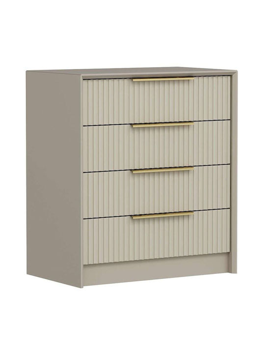 Kale Luxe Chest of Drawers 506mnr1516 72x45x77cm Stone