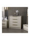 Comodă Kale Luxe 506mnr1516 72x45x77cm Piatră