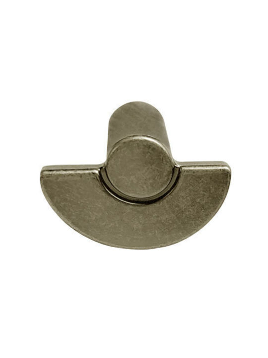 Metallic Furniture Knob Art30/37 Matt 37mm