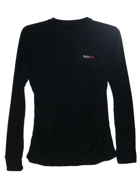 Tech Pro Kids Thermo Long Sleeve - Black