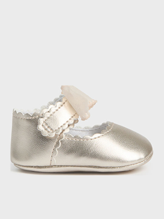 Mayoral Ballerina Shoes with Bow Champagne 24-0...
