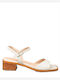 Дамски кожени сандали Wonders D-1102 Aise Aise Off White_off