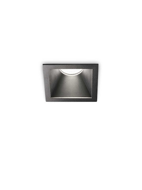 Ideal Lux Game Trim Rectangle Metallic Recessed...