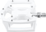 M-wave Bicycle pedals Mtb-bmx Aluminum closed rollers 9/16 White