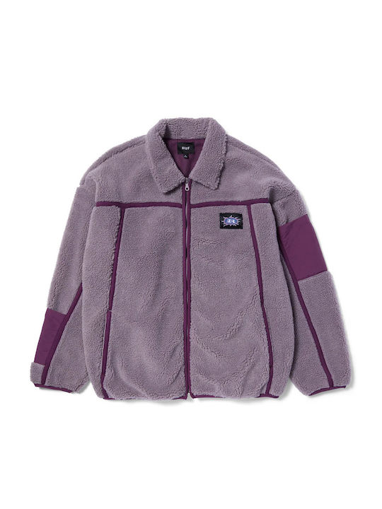 Huf Jacket Livingston Sherpa - Dust Purple