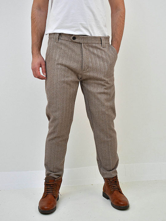 Beltipo Men's Trousers Brown