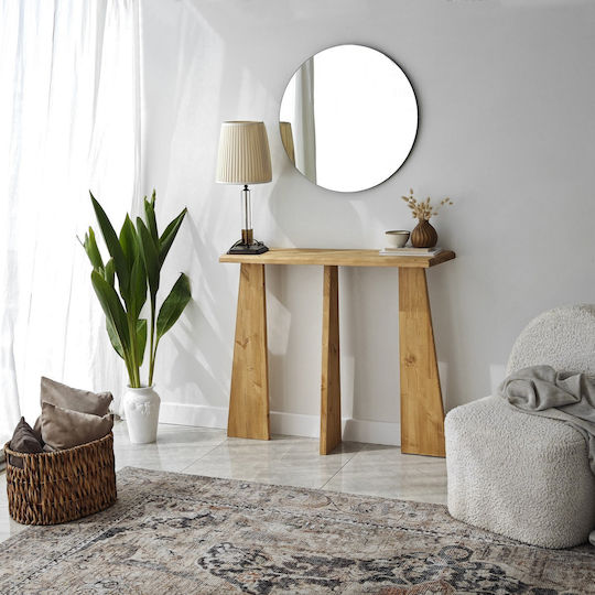 Console Cleopatra 552nos1907 100x28x83cm Oak Wood