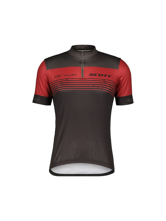 Scott Short Sleeves Cycling Jersey Black