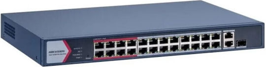 Hikvision DS-3E1326P-EI/M Managed L2 PoE Switch με 26 Θύρες Ethernet και 24 SFP Θύρες
