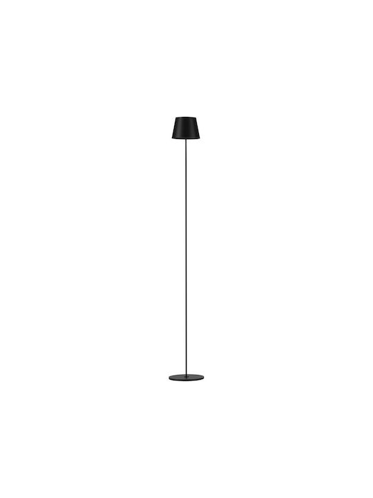 V-tac 7009 Led Floor Lamp Flush Mounted 4w Rechargeable 3000k With Black Body Dimmable