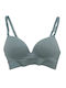 Women's Sports Bra with Light Padding Light Blue