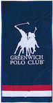 Greenwich Polo Club Blue Cotton Beach Towel 180x90cm 267901803866