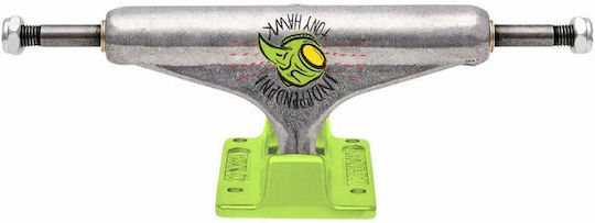 Independent Skateboard Trucks 159 Stage 11 Forged Hollow Hawk Transmission Silver Green Standard Trucks - Silver-ind135007-122-silver