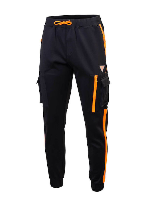 Pantaloni de trening cu Elastic Black