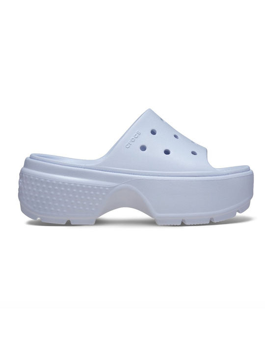 Crocs Frauen Flip Flops in Blau Farbe