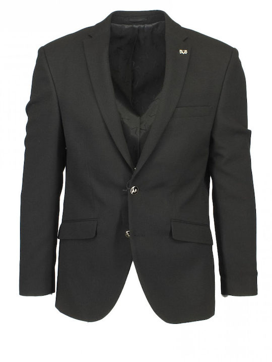 V19.69 Versace Abbiliamento Sportivo S.r.l. Ανδρικο Σακακι Μαυρο Paolo-black