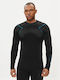 Brubeck Изолиран горен край на бельото Ls1304m Black Slim Fit Изолиран горен край на бельото Brubeck