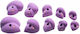 Holds Set 5 Jugs Violet Ocun