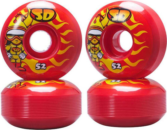 Speed Demons Hot Shot 52mm Wheels- Red