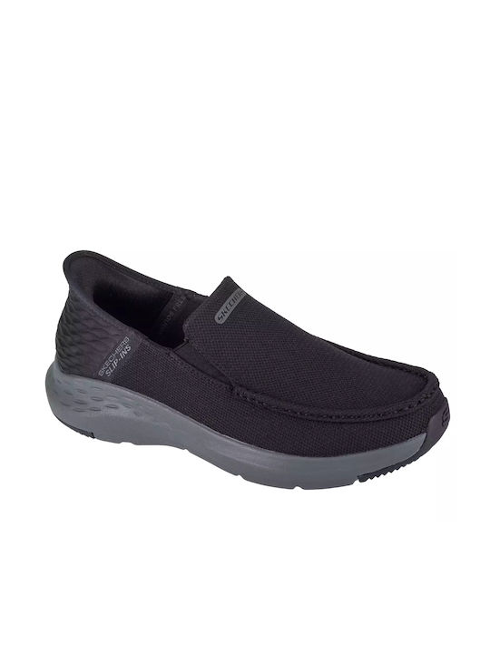 Skechers Мъжки Slip-On Черни