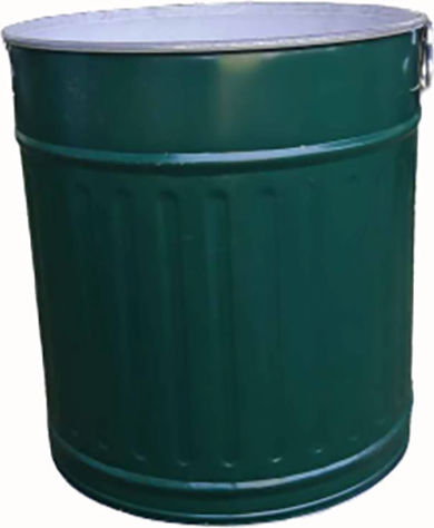 Maninos Ghiveci Butoi Metalic Verde Maninos Ghiveci Butoi Metalic Verde