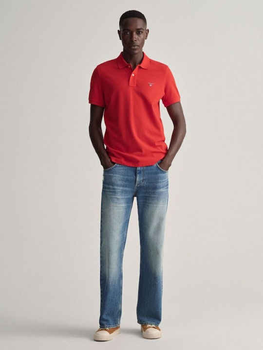 Gant Polo T-Shirt Rot
