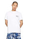 Tommy Hilfiger Herren T-Shirt Kurzarm Weiß