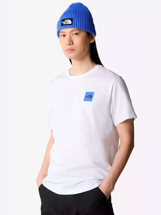 The North Face Coordinates T-shirt Bărbătesc cu Mânecă Scurtă White/Blue