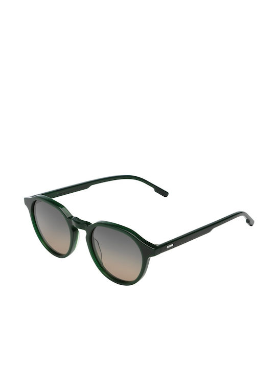Komono Nigel Sonnenbrillen mit Grün Rahmen und Gray Verlaufsfarbe Linse KOM-S9579