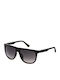 Police Men's Sunglasses with Black Plastic Frame and Gray Gradient Lens PLN33 0Z42