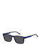 Tommy Hilfiger Men's Sunglasses with Navy Blue Plastic Frame and Gray Lens TH2089/S FLL/IR