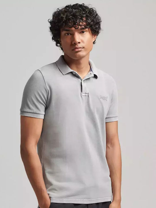 Superdry Herren Kurzarmshirt Polo GRI