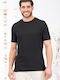 Vittorio Artist Men's Short Sleeve T-shirt Black
