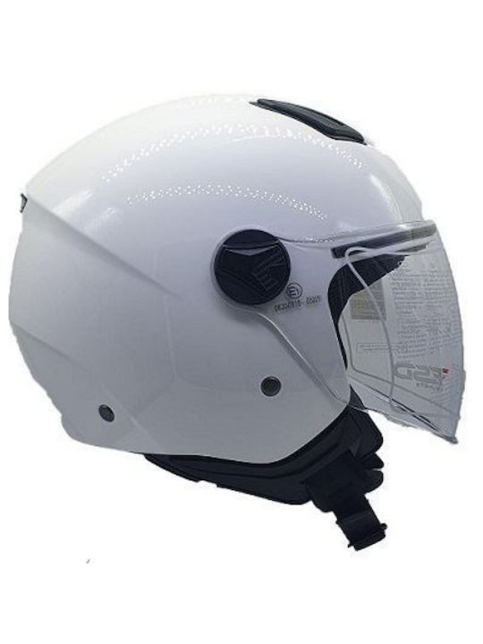 Faseed 700 White Κράνος Μηχανής Jet ECE 22.06