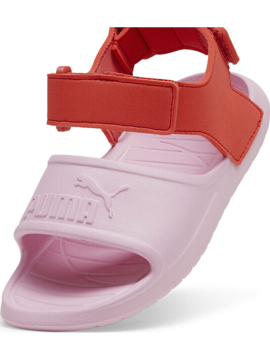 PUMA Παιδικά Πέδιλα Divecat Ροζ