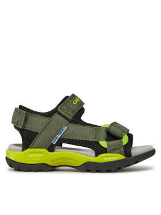 Geox Kids' Sandals Borealis Khaki